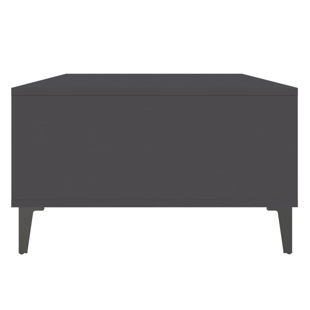 vidaXL Τραπεζάκι Σαλονιού Γκρι 103,5 x 60 x 35 εκ. από Επεξ. Ξύλο