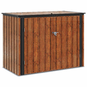 vidaXL &Kappa;&omicron;&upsilon;&tau;ί &alpha;&pi;&omicron;&theta;ή&kappa;&epsilon;&upsilon;&sigma;&eta;&sigmaf; &kappa;ή&pi;&omicron;&upsilon; &Kappa;&alpha;&phi;έ 151,5 x 82 x 110,5 &epsilon;&kappa; &Alpha;&tau;&sigma;ά&lambda;&iota;