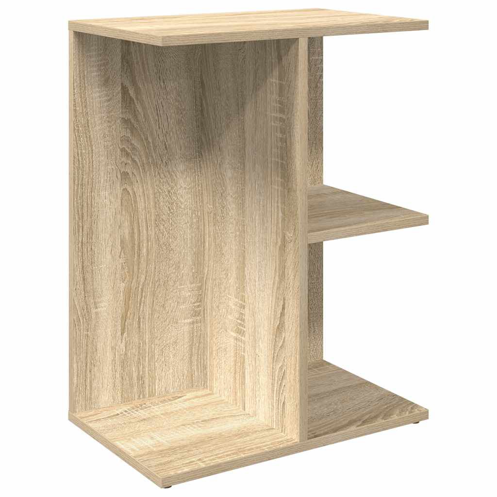 vidaXL Κομοδίνα 2 τεμ. Sonoma Δρυς 46,5x29x61 εκ. Επεξεργασμένο Ξύλο