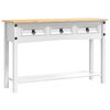 vidaXL End Table Corona &Lambda;&epsilon;&upsilon;&kappa;ό 114 x 34,5 x 73 &epsilon;&kappa;. &Sigma;&tau;&epsilon;&rho;&epsilon;ά &xi;&upsilon;&lambda;&epsilon;ί&alpha; &pi;&epsilon;ύ&kappa;&omicron;&upsilon;