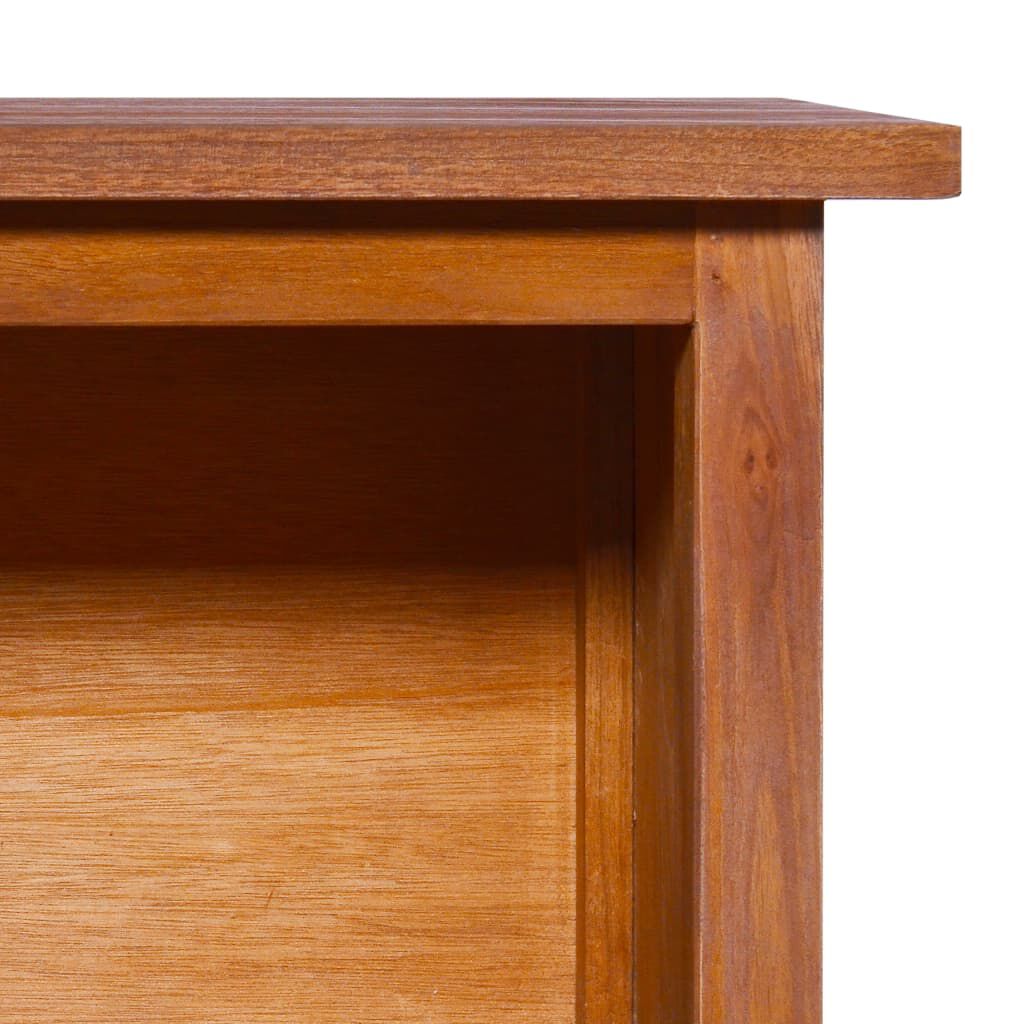 vidaXL Έπιπλο Τηλεόρασης 112 x 30 x 37 εκ. από Μασίφ Ξύλο Teak