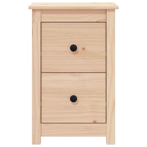 vidaXL Κομοδίνο 40 x 35 x 61,5 εκ. από Μασίφ Ξύλο Πεύκου