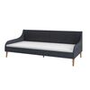 vidaXL Πλαίσιο Daybed Σκούρο Γκρι Υφασμάτινο