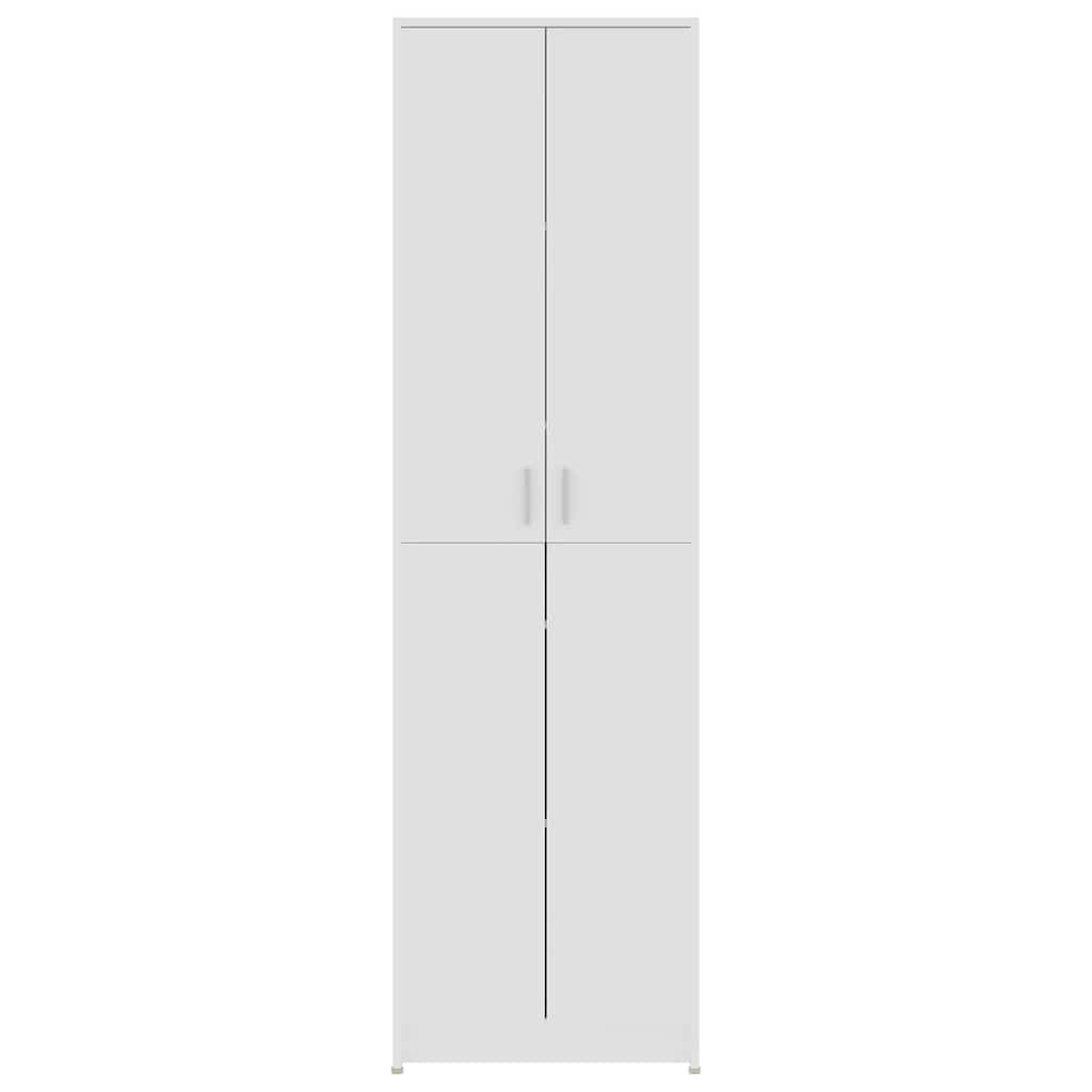 vidaXL Ντουλάπα Διαδρόμου Λευκή 55 x 25 x 189 εκ. από Επεξ. Ξύλο