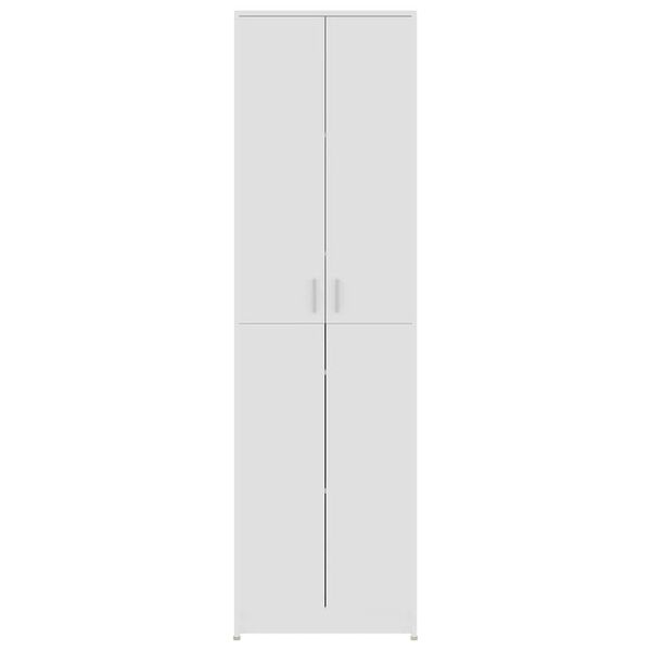 vidaXL Ντουλάπα Διαδρόμου Λευκή 55 x 25 x 189 εκ. από Επεξ. Ξύλο
