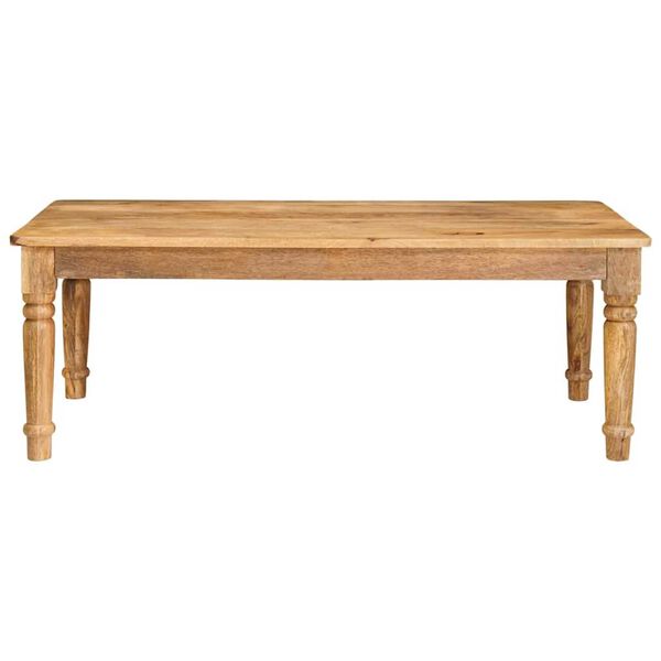 vidaXL Τραπεζάκι σαλονιού Καφέ 100 x 55 x 40 cm Μασίφ ξύλο μάνγκο