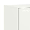vidaXL Ντουλάπι Λευκό 68,5x38,5x123,5 εκ. από Ατσάλι