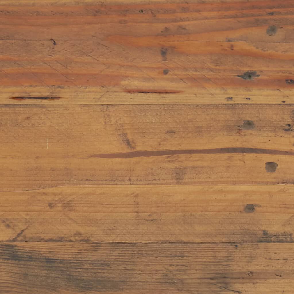 vidaXL Έπιπλο Τηλεόρασης Καφέ 110 x 35 x 48 εκ. από Μασίφ Ξύλο Πεύκου