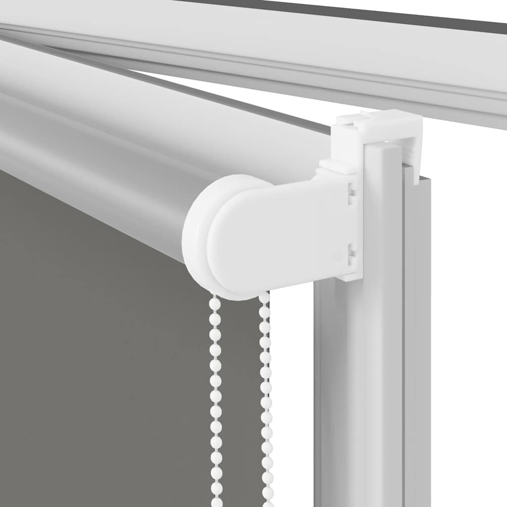 vidaXL Roller Blind Blackout γκρί 140x130 cm Πλάτος υφάσματος 136,6cm