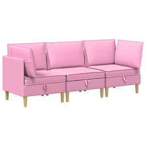 vidaXL &Sigma;&epsilon;&tau; &Epsilon;&pi;ί&pi;&lambda;&omega;&nu; &Sigma;&alpha;&lambda;&omicron;&nu;&iota;&omicron;ύ &mu;&epsilon; &mu;&alpha;&xi;&iota;&lambda;ά&rho;&iota; &mu;&epsilon; &alpha;&pi;&omicron;&theta;ή&kappa;&epsilon;&upsilon;&sigma;&eta; 3 pcs &Rho;&omicron;&zeta; Ύ&phi;&alpha;&sigma;&mu;&alpha;