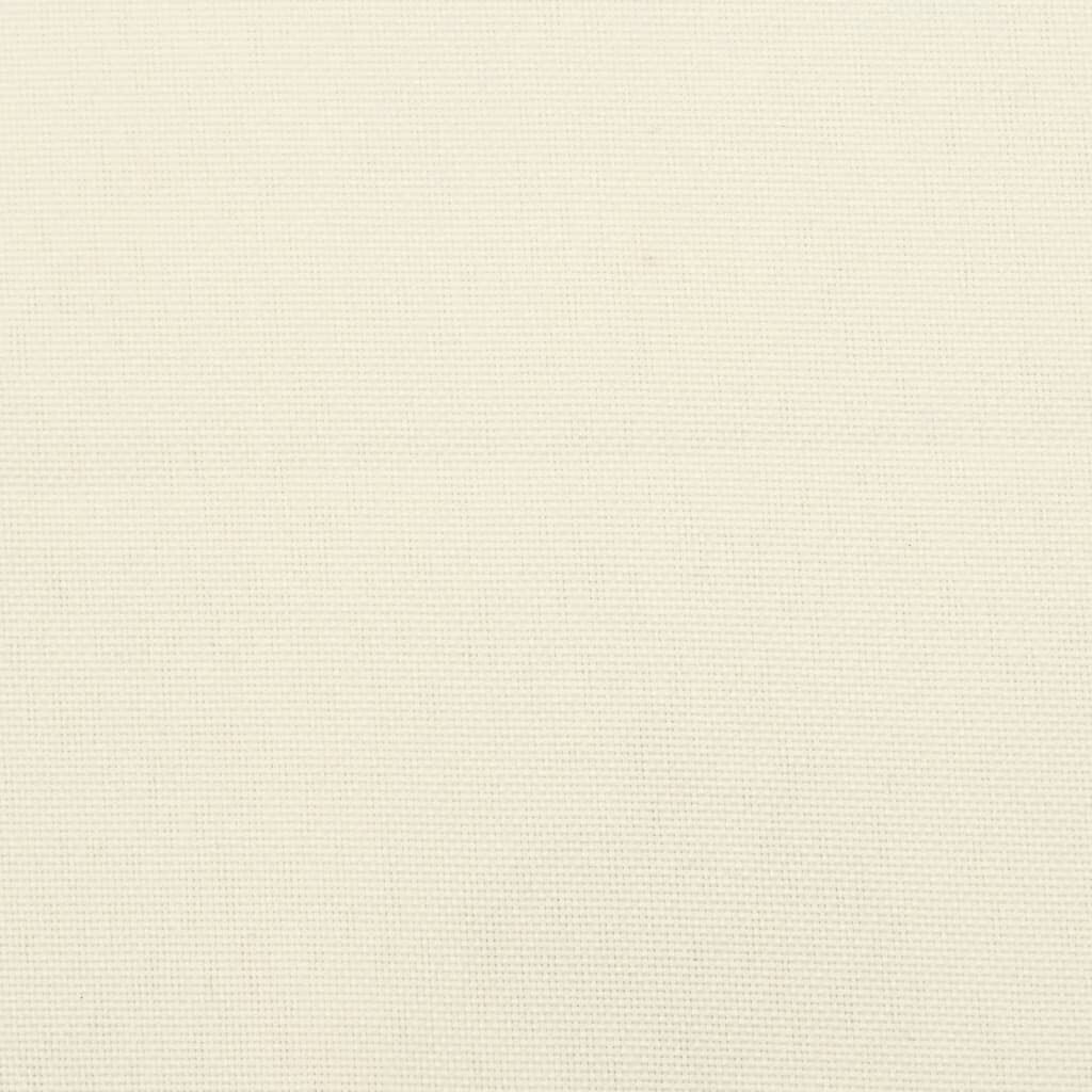 vidaXL Μαξιλάρι Πάγκου Κήπου Κρεμ 120x50x7 εκ. Ύφασμα Oxford