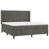 vidaXL &Kappa;&rho;&epsilon;&beta;ά&tau;&iota; Boxspring &mu;&epsilon; &Sigma;&tau;&rho;ώ&mu;&alpha; &Sigma;&kappa;&omicron;ύ&rho;&omicron; &Gamma;&kappa;&rho;&iota; 180x200 &epsilon;&kappa;. &Beta;&epsilon;&lambda;&omicron;ύ&delta;&iota;&nu;&omicron;