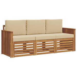 vidaXL &Sigma;&epsilon;&tau; &Kappa;&alpha;&nu;&alpha;&pi;έ 3 pcs &Phi;&upsilon;&sigma;&iota;&kappa;ό &kappa;&alpha;&iota; &Mu;&pi;&epsilon;&zeta; &Sigma;&tau;&epsilon;&rho;&epsilon;ό &Xi;ύ&lambda;&omicron; &Alpha;&kappa;&alpha;&kappa;ί&alpha;&sigmaf;