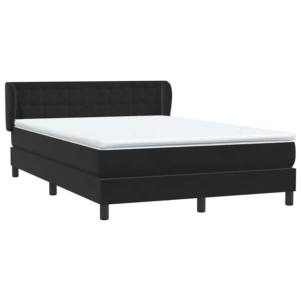 vidaXL &Kappa;&rho;&epsilon;&beta;ά&tau;&iota; Boxspring &mu;&epsilon; &Sigma;&tau;&rho;ώ&mu;&alpha; &Mu;&alpha;ύ&rho;&omicron; 160x210 &epsilon;&kappa;. &Beta;&epsilon;&lambda;&omicron;ύ&delta;&iota;&nu;&omicron;
