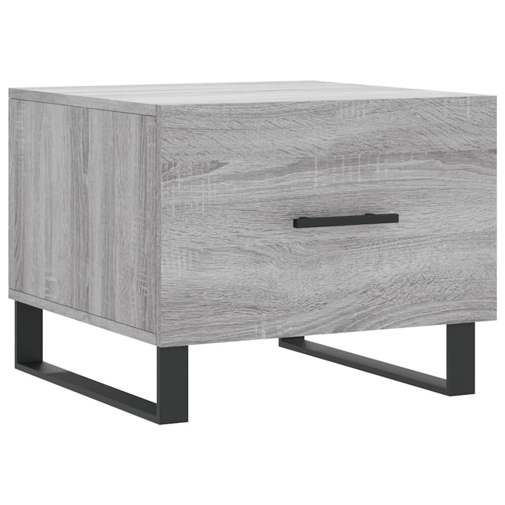 vidaXL Τραπεζάκια Σαλονιού 2 τεμ Γκρι sonoma 50x50x40 εκ Επεξ. Ξύλο