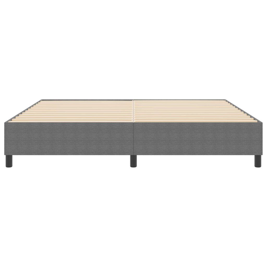 vidaXL Κρεβάτι με ελατήρια Ανοιχτό γκρι 200 x 200 cm Βελούδο