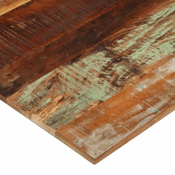 vidaXL Επιφάνεια Τραπεζιού Ορθ. 70x80 εκ 15-16 χιλ Μασίφ Ανακ. Ξύλο
