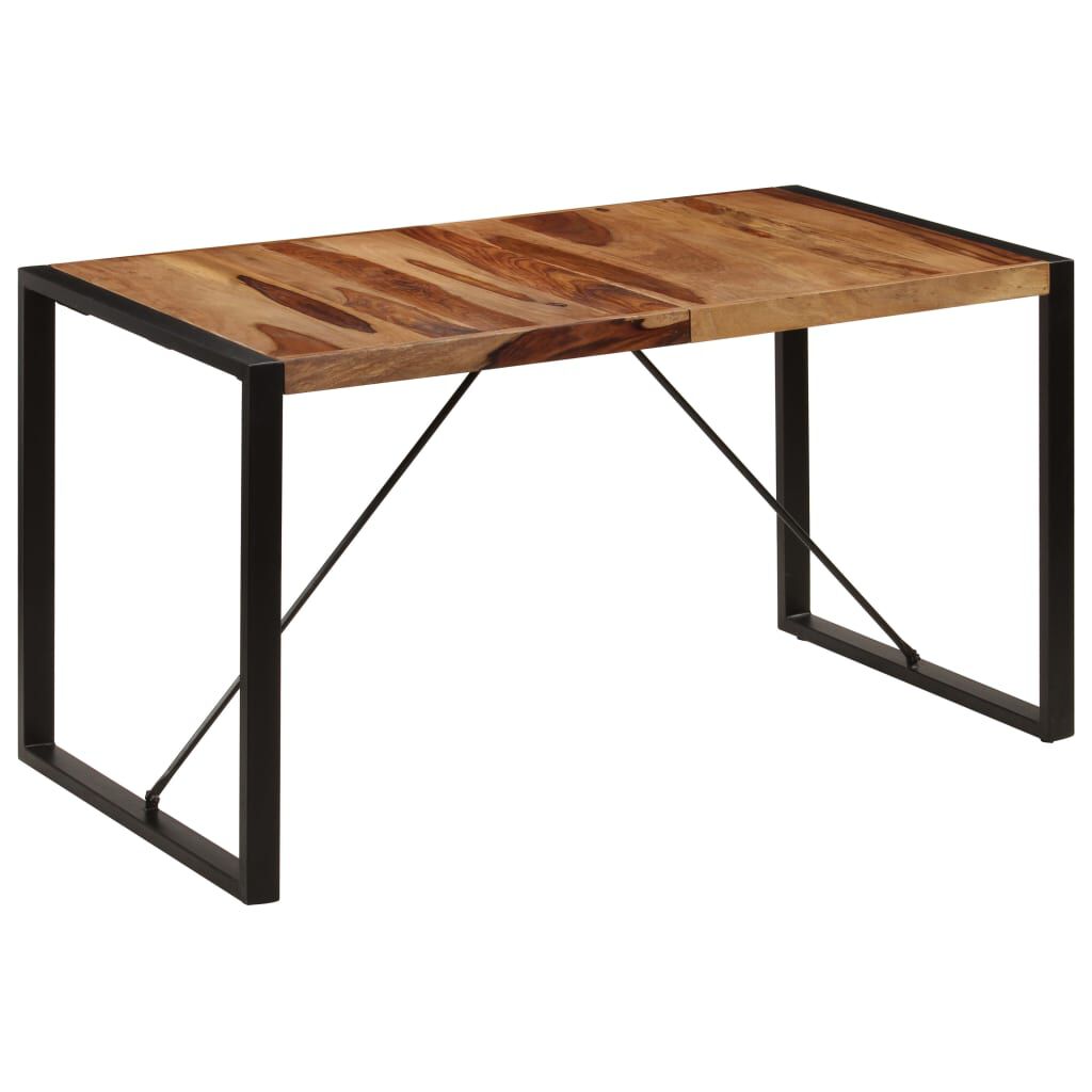 vidaXL Τραπεζαρία 140 x 70 x 75 εκ. από Μασίφ Ξύλο Sheesham