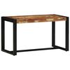 Πάγκος vidaXL Πολύχρωμος 80x35x45 cm Στερεό ξύλο αναγεννημένο