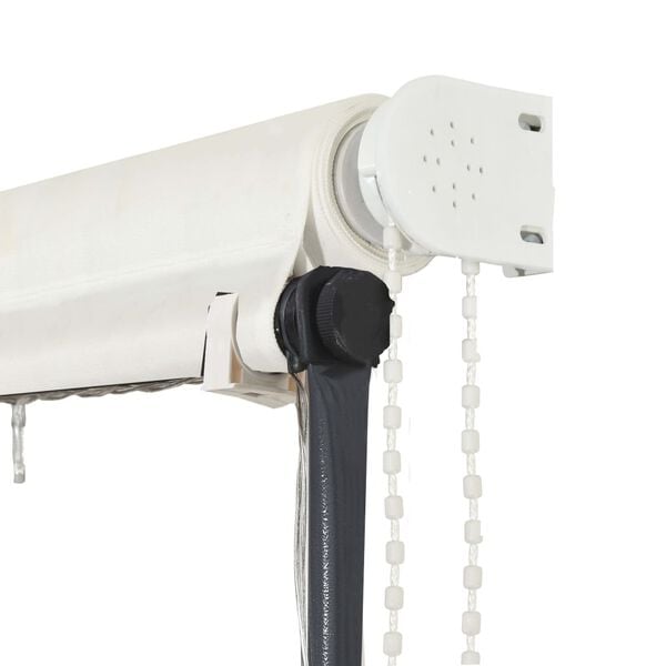 vidaXL Τέντα Συρόμενη με LED Κρεμ 250 x 150 εκ.