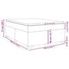 vidaXL &Kappa;&rho;&epsilon;&beta;ά&tau;&iota; Boxspring &mu;&epsilon; &Sigma;&tau;&rho;ώ&mu;&alpha; &Mu;&pi;&lambda;&epsilon; 140x190 &epsilon;&kappa;. &Upsilon;&phi;&alpha;&sigma;&mu;ά&tau;&iota;&nu;&omicron;