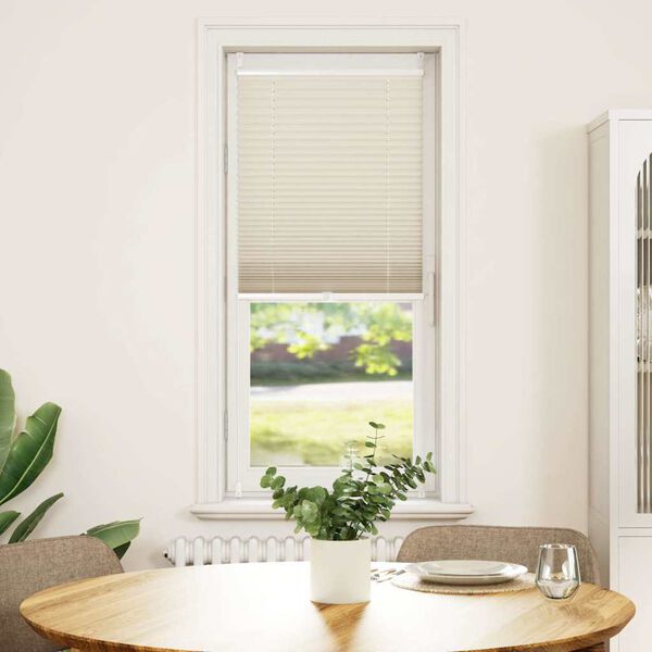 Πλισέ ρόλερ σκίασης 40x125cm Κρεμ