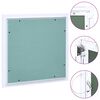 vidaXL Θυρίδα Επίσκεψης Γυψοσανίδας 400 x 400 χιλ. Σκελετός Αλουμινίου