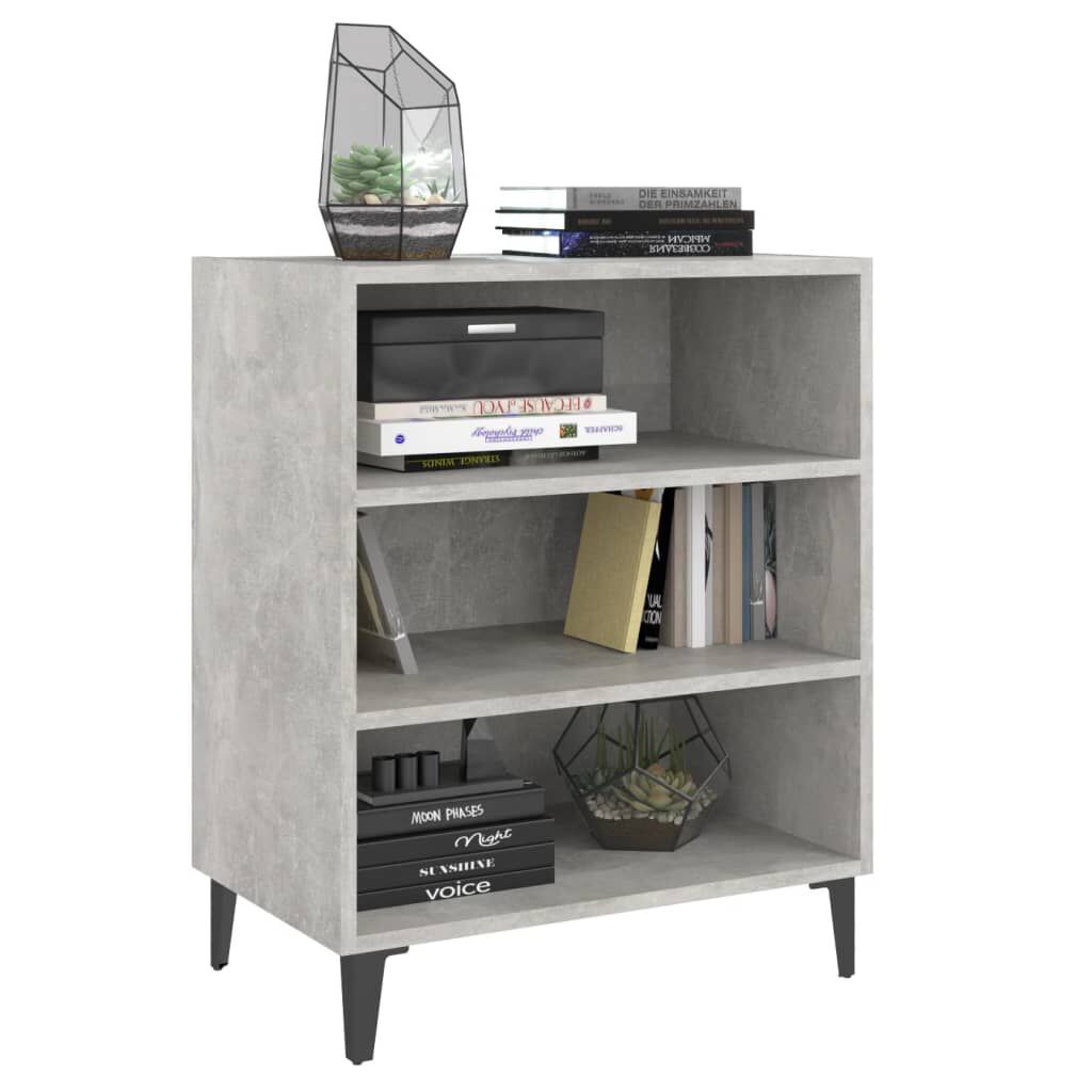 vidaXL Ντουλάπι Γκρι Σκυροδέματος 57x35x70 εκ. Επεξεργασμένο Ξύλο