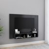 vidaXL Έπιπλο Τηλεόρασης Τοίχου Γκρι 120 x 23,5 x 90 εκ. Μοριοσανίδα