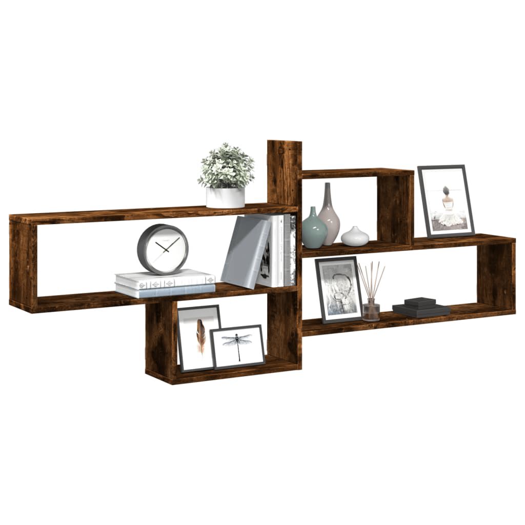 vidaXL Ράφι Τοίχου Sonoma Δρυς 167,5x18x68 εκ. Επεξεργασμένο Ξύλο