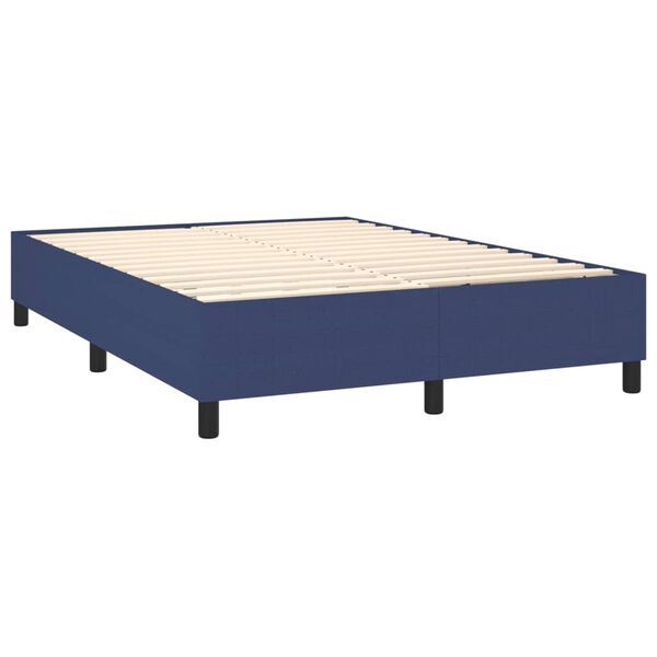vidaXL &Kappa;&rho;&epsilon;&beta;ά&tau;&iota; Boxspring &mu;&epsilon; &Sigma;&tau;&rho;ώ&mu;&alpha; &Mu;&pi;&lambda;&epsilon; 140x200 &epsilon;&kappa;. &Upsilon;&phi;&alpha;&sigma;&mu;ά&tau;&iota;&nu;&omicron;
