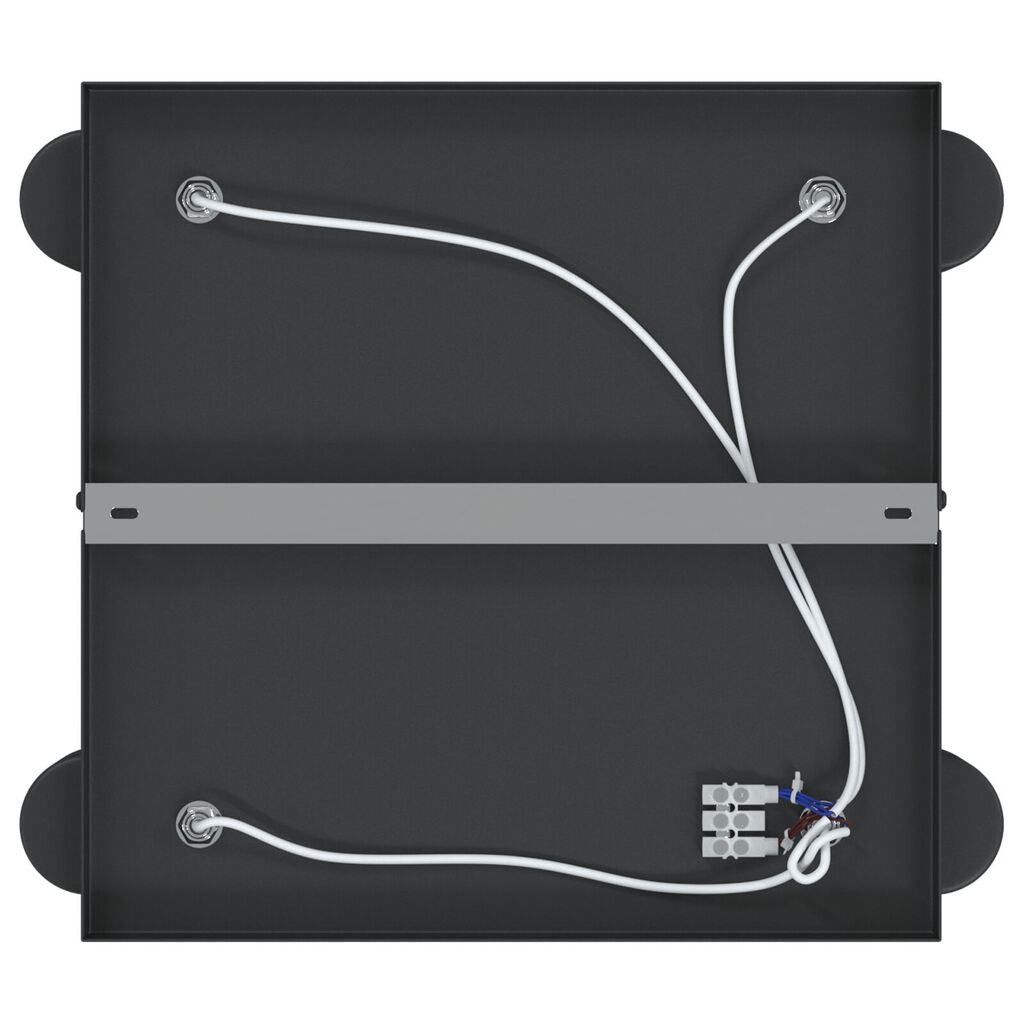 vidaXL Φωτιστικό οροφής 4 Way Adjustable Μαύρο E27