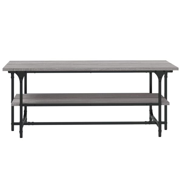 vidaXL Τραπεζάκι Σαλονιού Γκρι Sonoma 100x50x40 εκ. Επεξεργασμένο Ξύλο