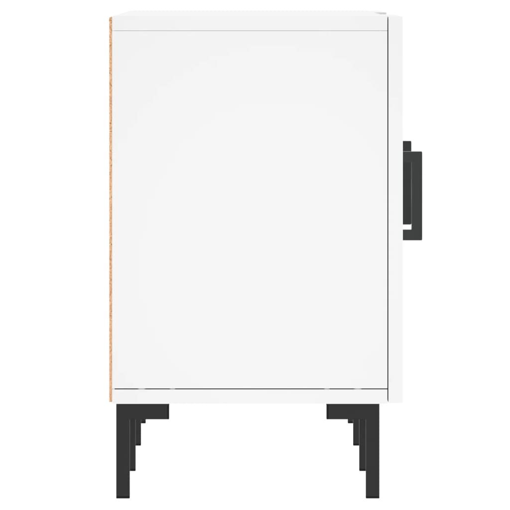 vidaXL Έπιπλο Τηλεόρασης Λευκό 150x30x50 εκ. από Επεξεργασμένο Ξύλο
