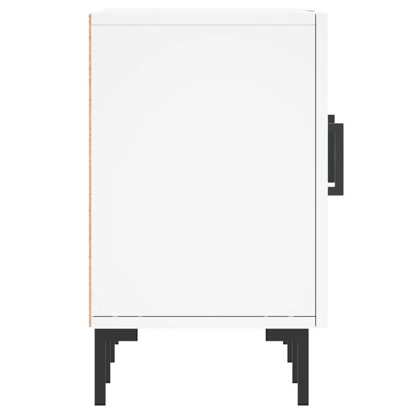 vidaXL Έπιπλο Τηλεόρασης Λευκό 150x30x50 εκ. από Επεξεργασμένο Ξύλο