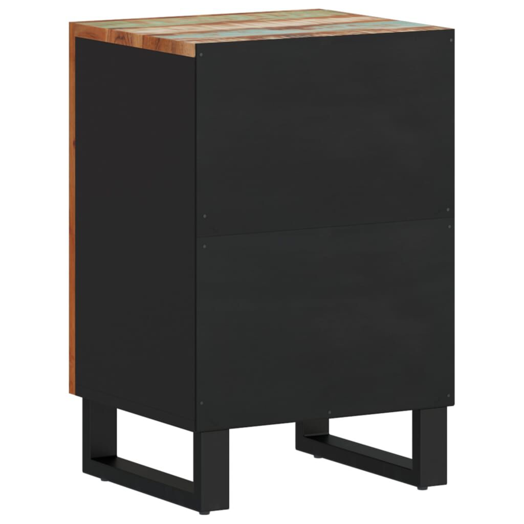 vidaXL Ντουλάπι Μπάνιου 38 x 33 x 58 εκ. από Μασίφ Ανακυκλωμένο Ξύλο