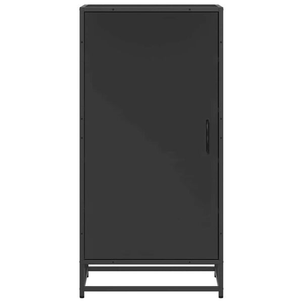 vidaXL Παπουτσοθήκη Μαύρο 48x38x97,5 εκ. από Επεξεργασμένο Ξύλο