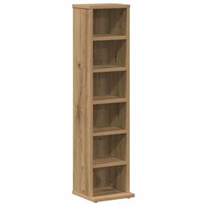 vidaXL &Nu;&tau;&omicron;&upsilon;&lambda;ά&pi;&iota; CD Artisan Oak 21x20x88 cm &Kappa;&alpha;&tau;&alpha;&sigma;&kappa;&epsilon;&upsilon;&alpha;&sigma;&mu;έ&nu;&omicron; &xi;ύ&lambda;&omicron;
