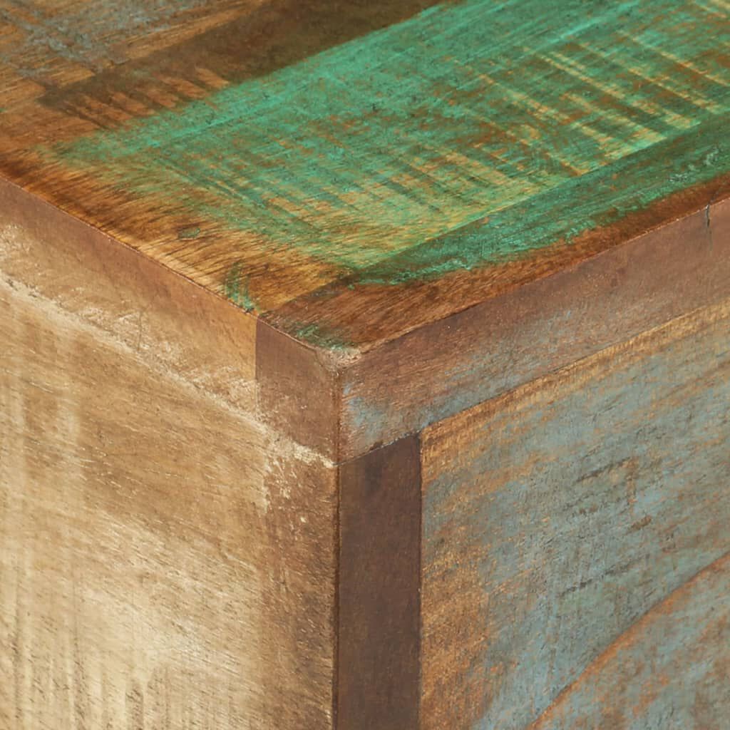 vidaXL Τραπεζάκι Βοηθητικό 30 x 30 x 33 εκ. Μασίφ Ανακυκλωμένο Ξύλο