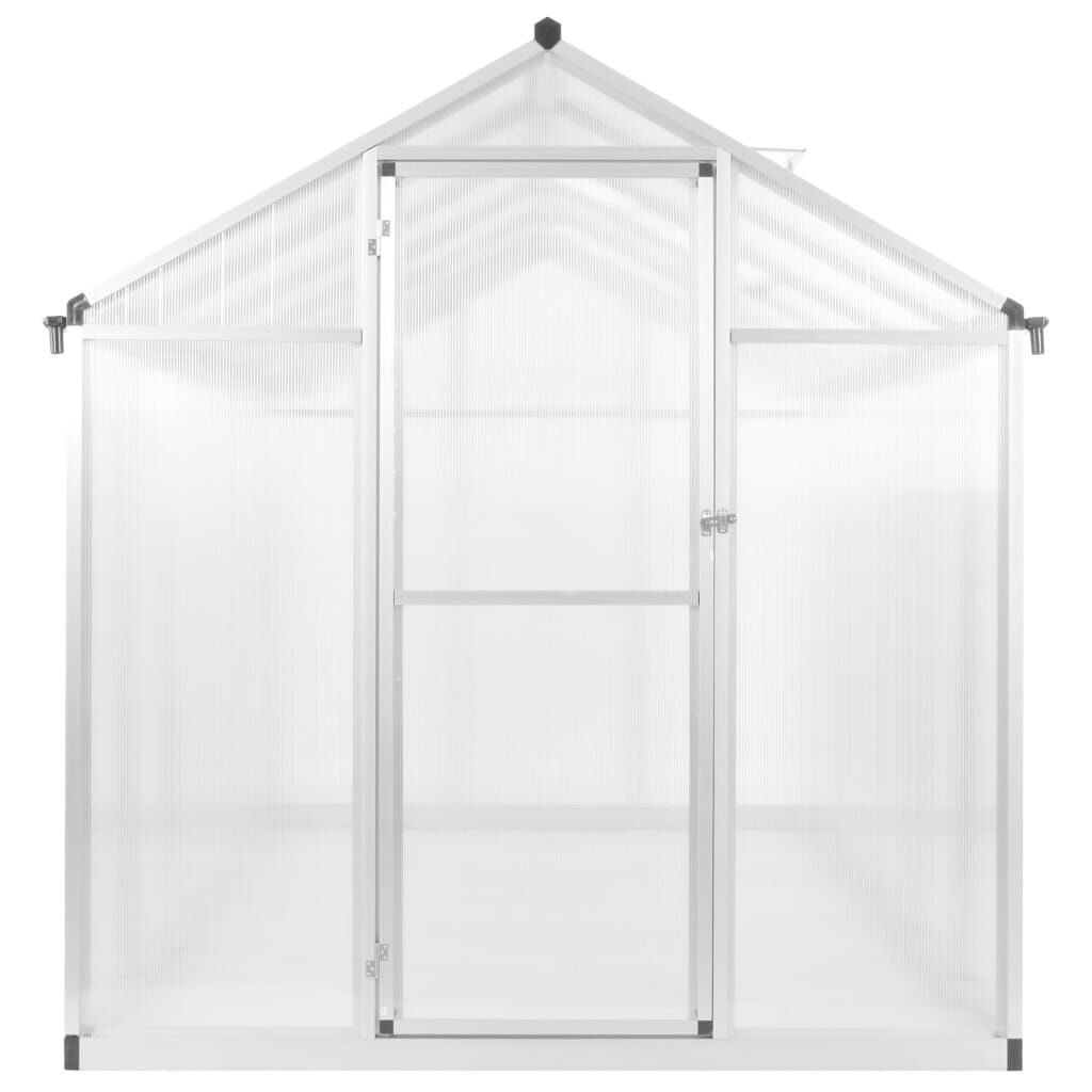 vidaXL Θερμοκήπιο 421 x 190 x 195 εκ. 15,6 μ³ Αλουμινίου