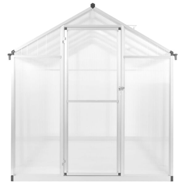 vidaXL Θερμοκήπιο 421 x 190 x 195 εκ. 15,6 μ³ Αλουμινίου