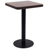 vidaXL &Tau;&rho;&alpha;&pi;έ&zeta;&iota; Bistro &Sigma;&kappa;&omicron;ύ&rho;&omicron; &Kappa;&alpha;&phi;έ 50 x 50 &epsilon;&kappa;. &alpha;&pi;ό MDF
