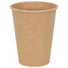 vidaXL Χάρτινα κύπελλα καφέ 1000 τεμάχια 12oz 300ml καφέ