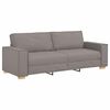 vidaXL &Kappa;&alpha;&nu;&alpha;&pi;έ&sigmaf; 3 pcs Taupe 220 x 80 x 84 &epsilon;&kappa; Ύ&phi;&alpha;&sigma;&mu;&alpha; &mu;&epsilon;ί&gamma;&mu;&alpha;&tau;&omicron;&sigmaf; &lambda;&iota;&nu;ώ&nu;
