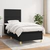 vidaXL &Kappa;&rho;&epsilon;&beta;ά&tau;&iota; Boxspring &mu;&epsilon; &Sigma;&tau;&rho;ώ&mu;&alpha; &Mu;&alpha;ύ&rho;&omicron; 100 x 200 &epsilon;&kappa;. &Upsilon;&phi;&alpha;&sigma;&mu;ά&tau;&iota;&nu;&omicron;