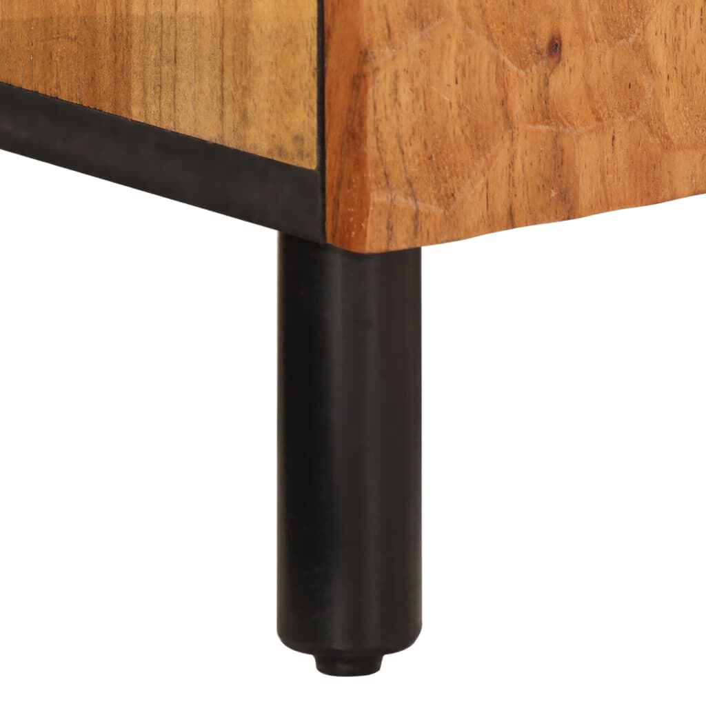 vidaXL Έπιπλο Τηλεόρασης 105 x 33 x 46 εκ. από Μασίφ Ξύλο Ακακίας