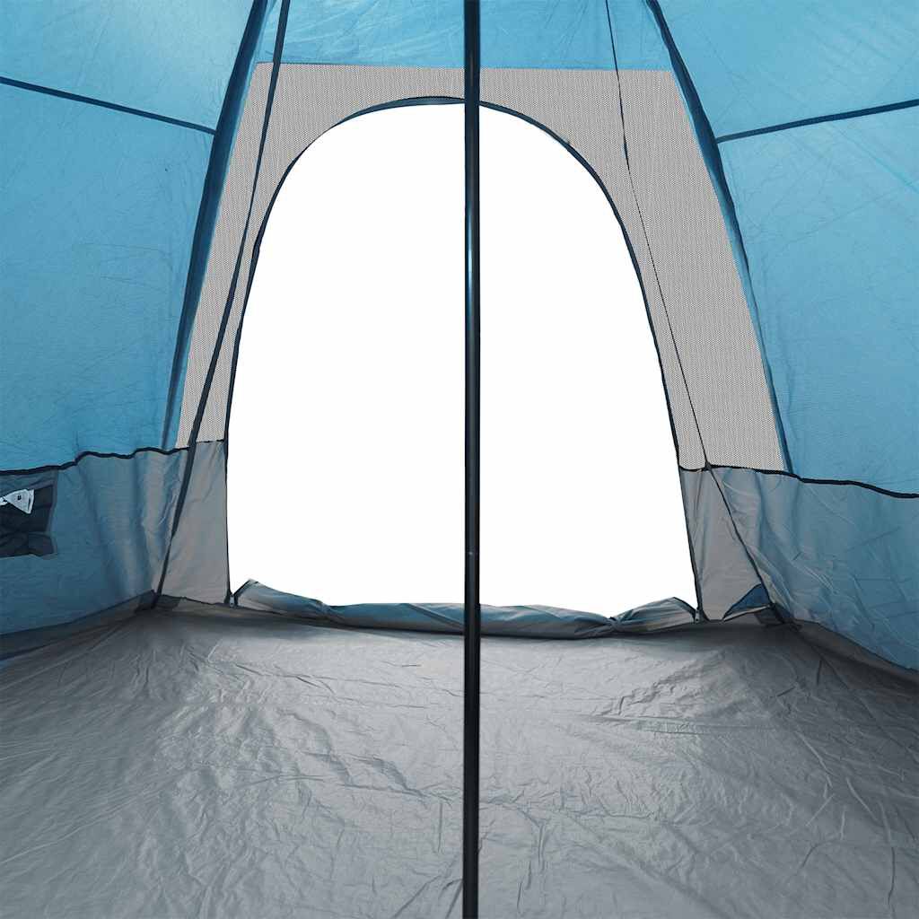 vidaXL Σκηνή Οικογενειακή Tipi 6 Ατόμων Αδιάβροχη Μπλε