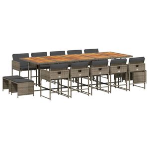 vidaXL &Sigma;&epsilon;&tau; &Tau;&rho;&alpha;&pi;&epsilon;&zeta;&alpha;&rho;ί&alpha;&sigmaf; &Kappa;ή&pi;&omicron;&upsilon; 15 &tau;&epsilon;&mu;. &Gamma;&kappa;&rho;&iota; &Sigma;&upsilon;&nu;&theta;&epsilon;&tau;&iota;&kappa;ό &Rho;&alpha;&tau;ά&nu; &mu;&epsilon; &Mu;&alpha;&xi;&iota;&lambda;ά&rho;&iota;&alpha;