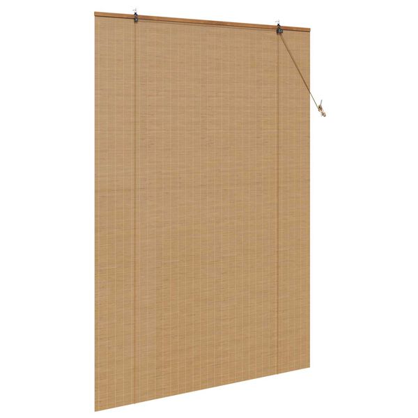 vidaXL Ρολά και Σκίες Παραθύρων Ανοιχτό καφέ 140 x 220 cm Μπαμπού