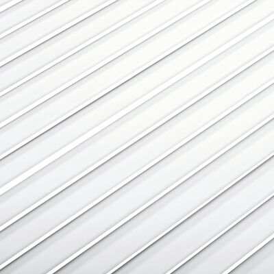 vidaXL Πορτάκια με Περσίδες 4 τεμ Λευκά 99,3x49,4 εκ Μασίφ Ξύλο Πεύκου